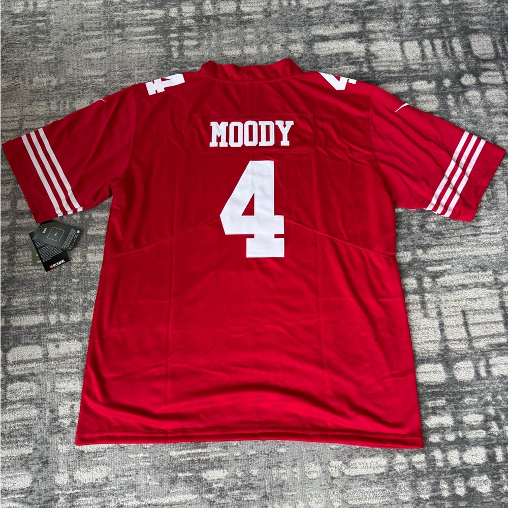 NFL 49’ers Jersey -Moody -XL